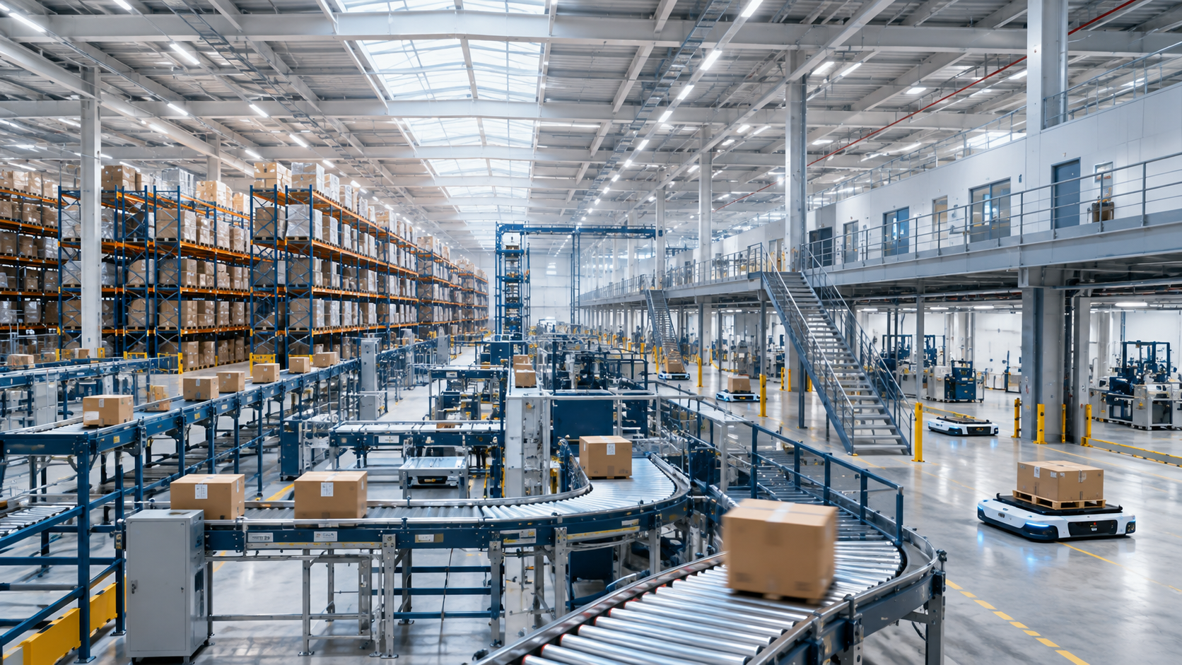 Comparable warehouse and distribution operation