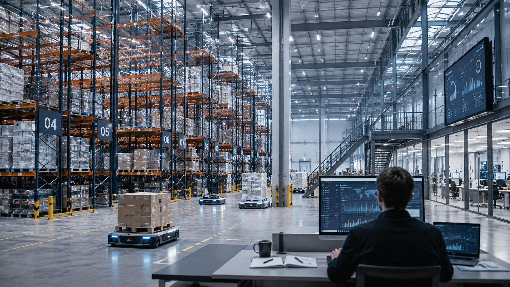 Industrial evidence review and warehouse documentation